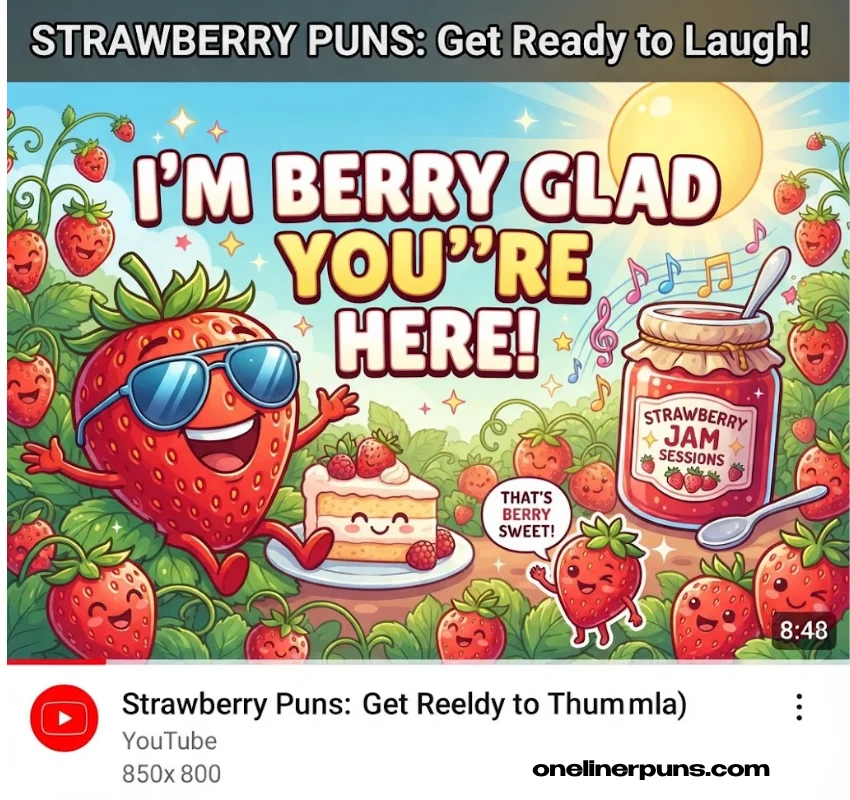 Strawberry puns