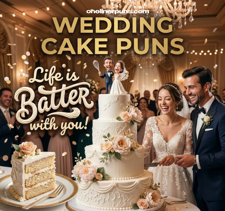 Wedding Cake Puns