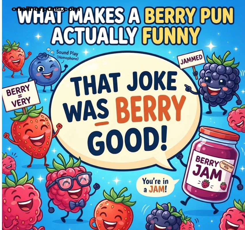 What Makes a Berry Pun Actually Funny
