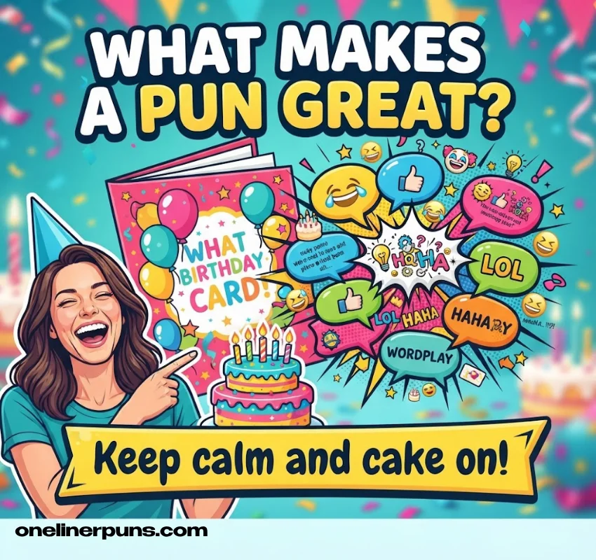 What Makes a Great One-Liner Birthday Pun?