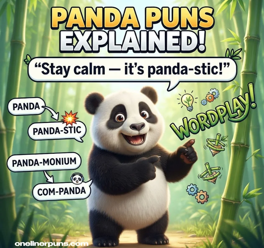 What Makes a Great One-Liner Panda Pun