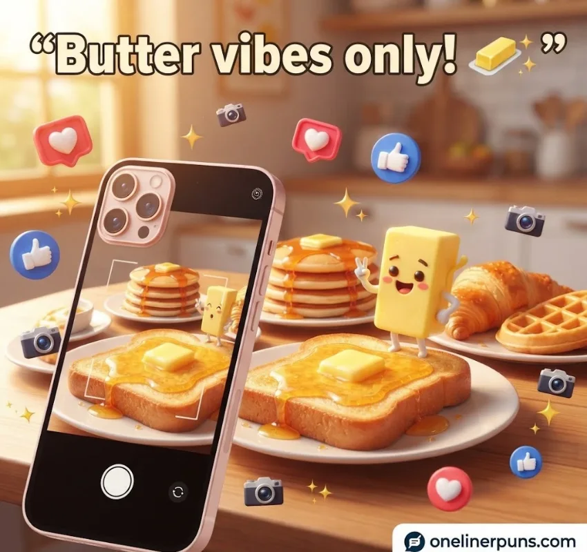 Butter Puns for Instagram Captions