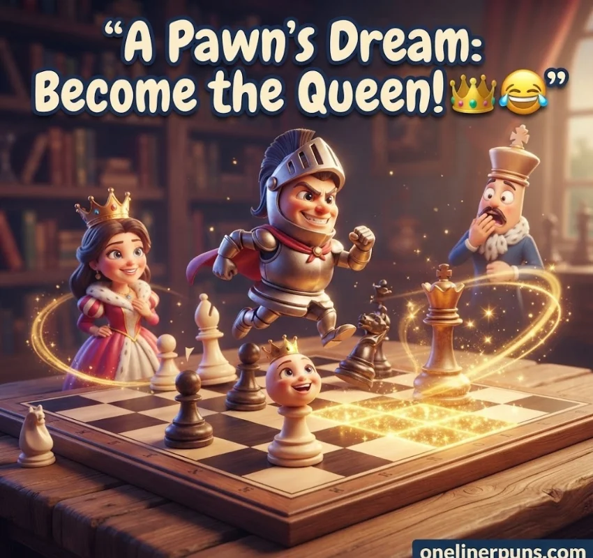Chess Piece & Move Puns 👑