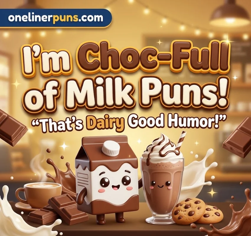 Chocolate Milk and Dairy Puns