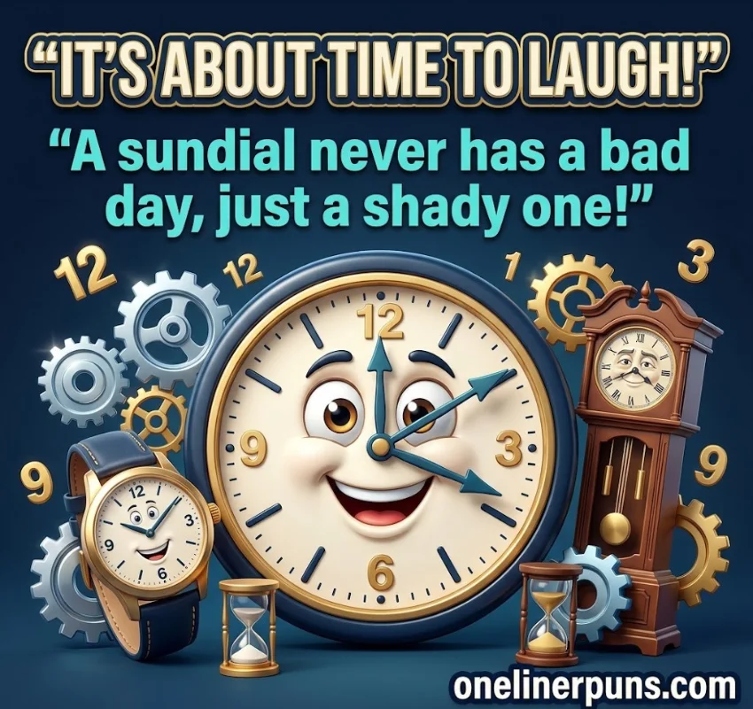 Clever Clock and Watch Puns