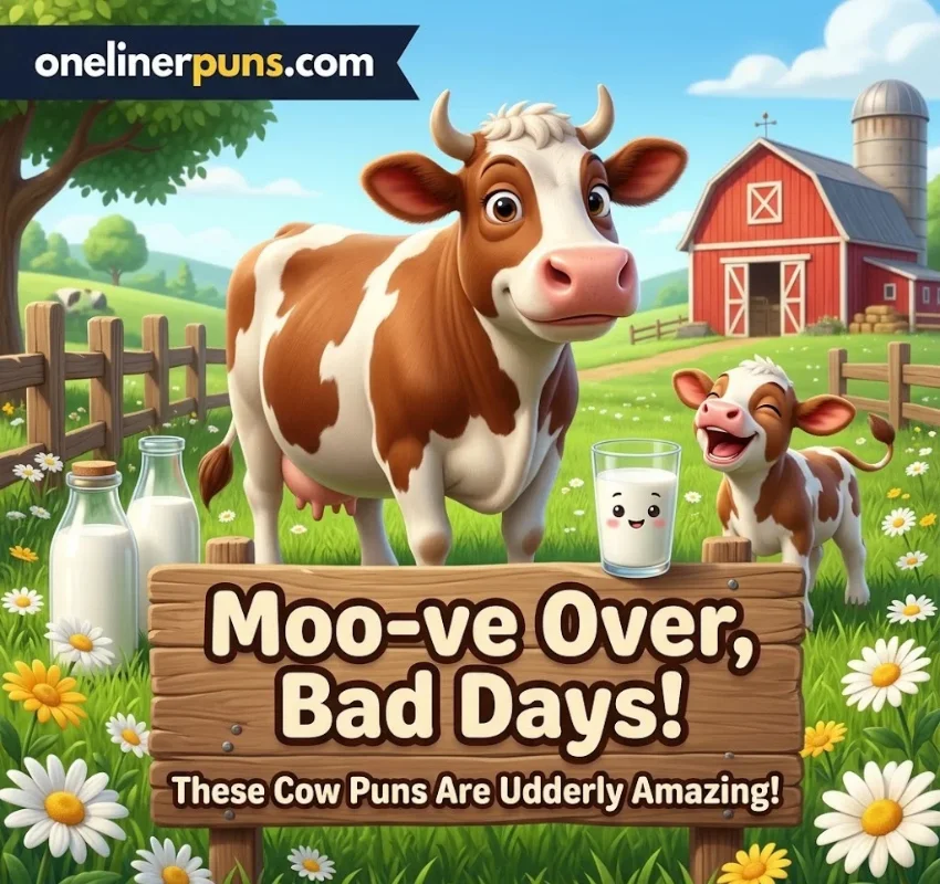 Cow and Milk Puns