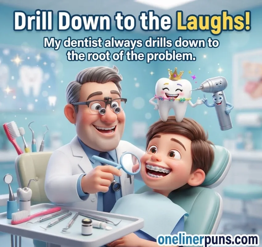 Dentist and Dental One-Liner Puns (50 Puns)