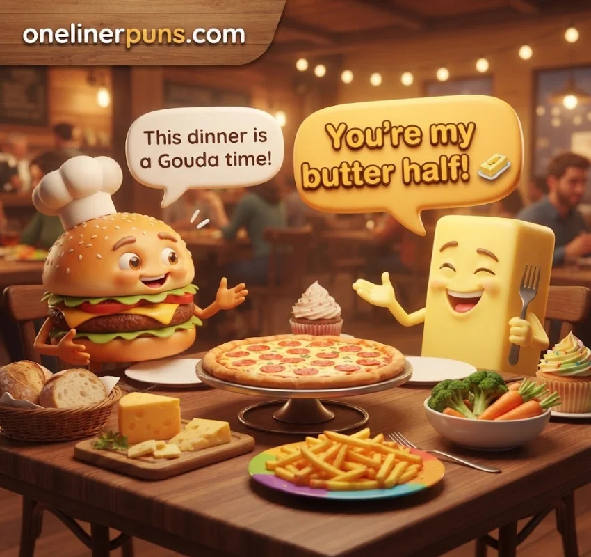 Food Puns for Everyday Conversations
