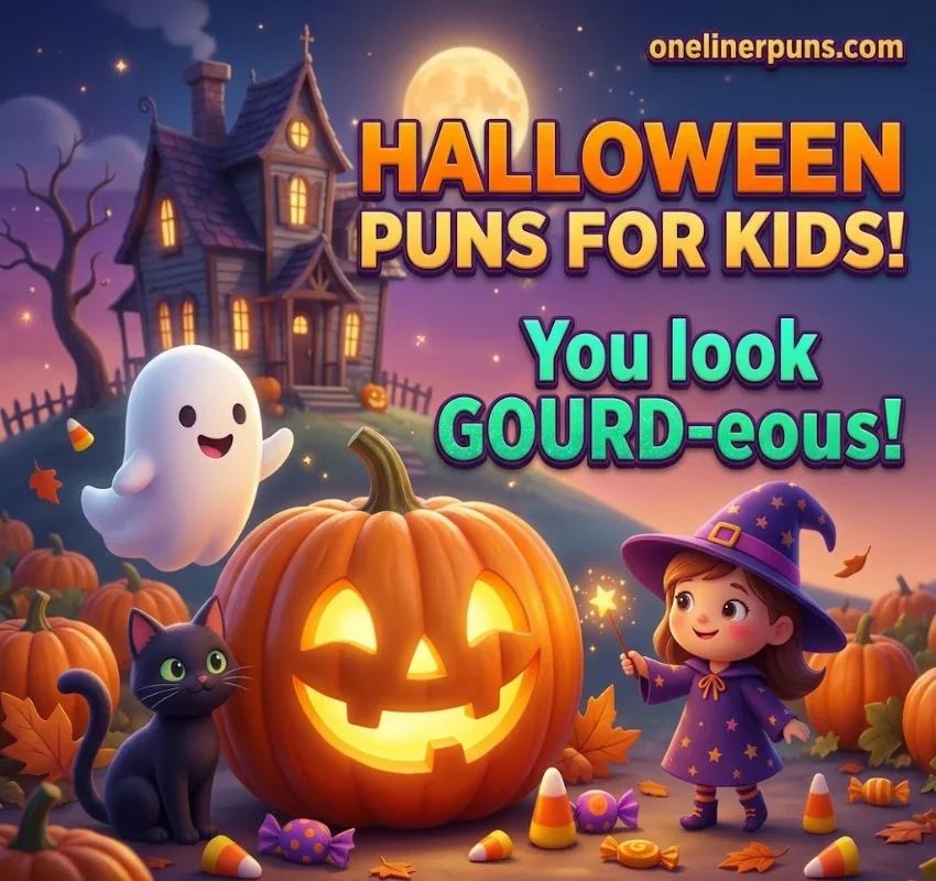 Funny Halloween Puns for Kids
