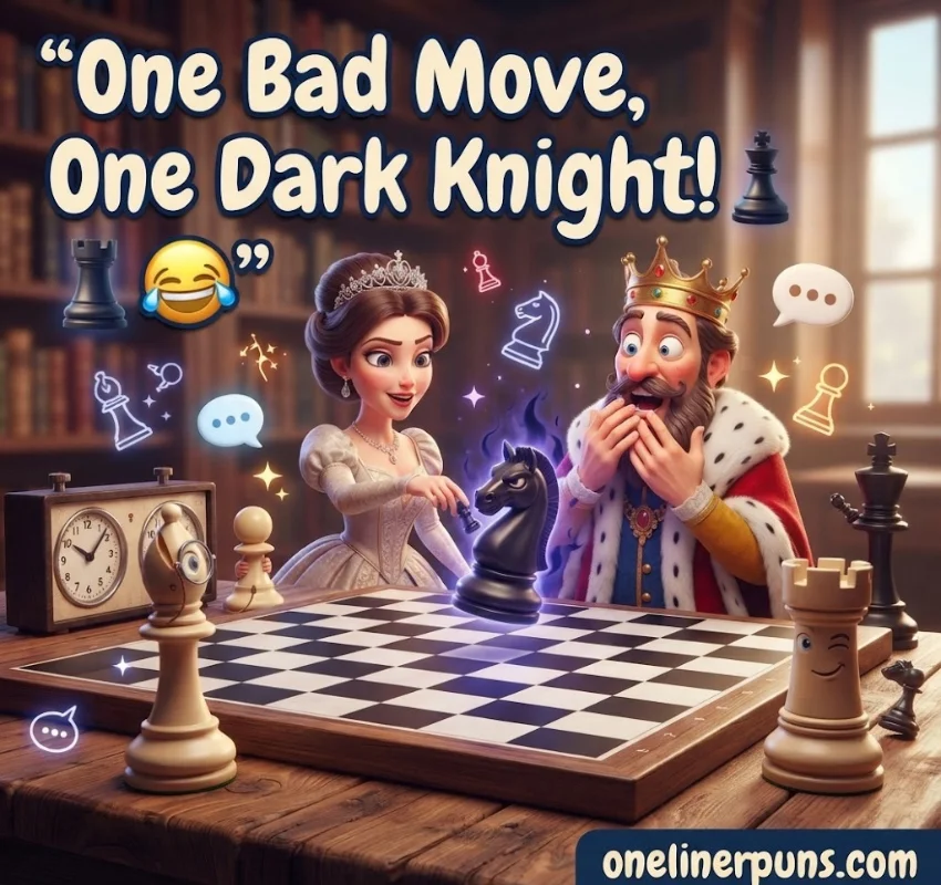 Funny One-Liner Chess Puns ♟️