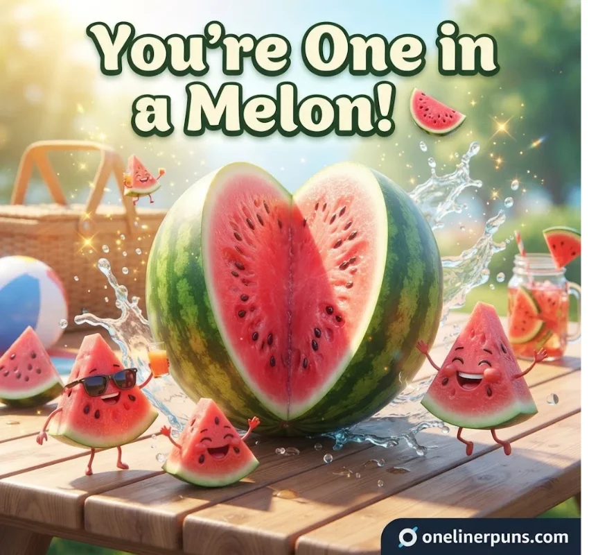 Funny One-Liner Watermelon Puns