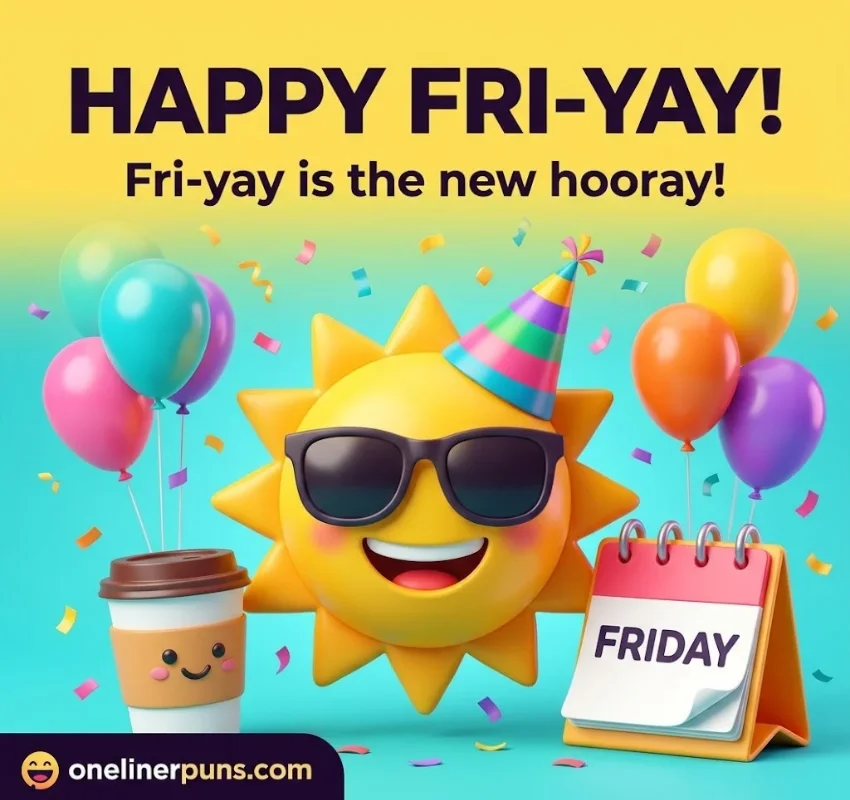 Happy Friday Puns and Fun Slogans