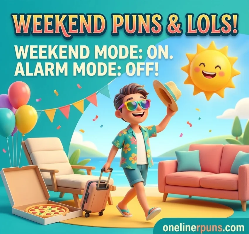 Have a Great Day and Weekend Puns
