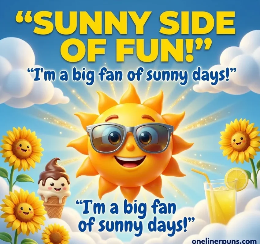 Sunny and Hot Weather Puns