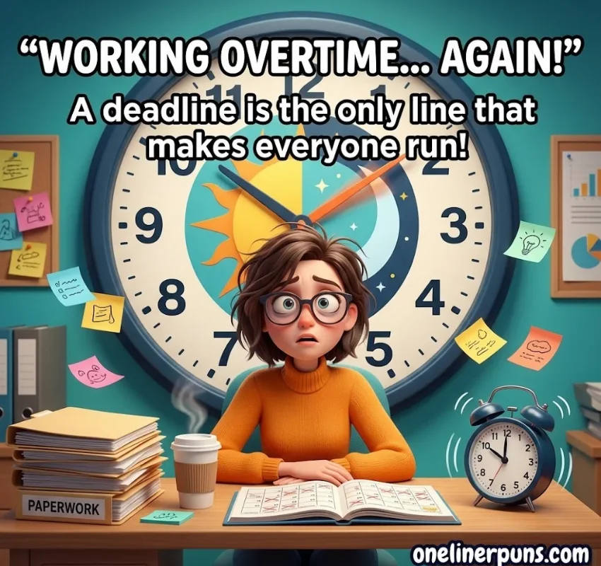 Time Puns for Work, Daily Life, and Daylight Saving