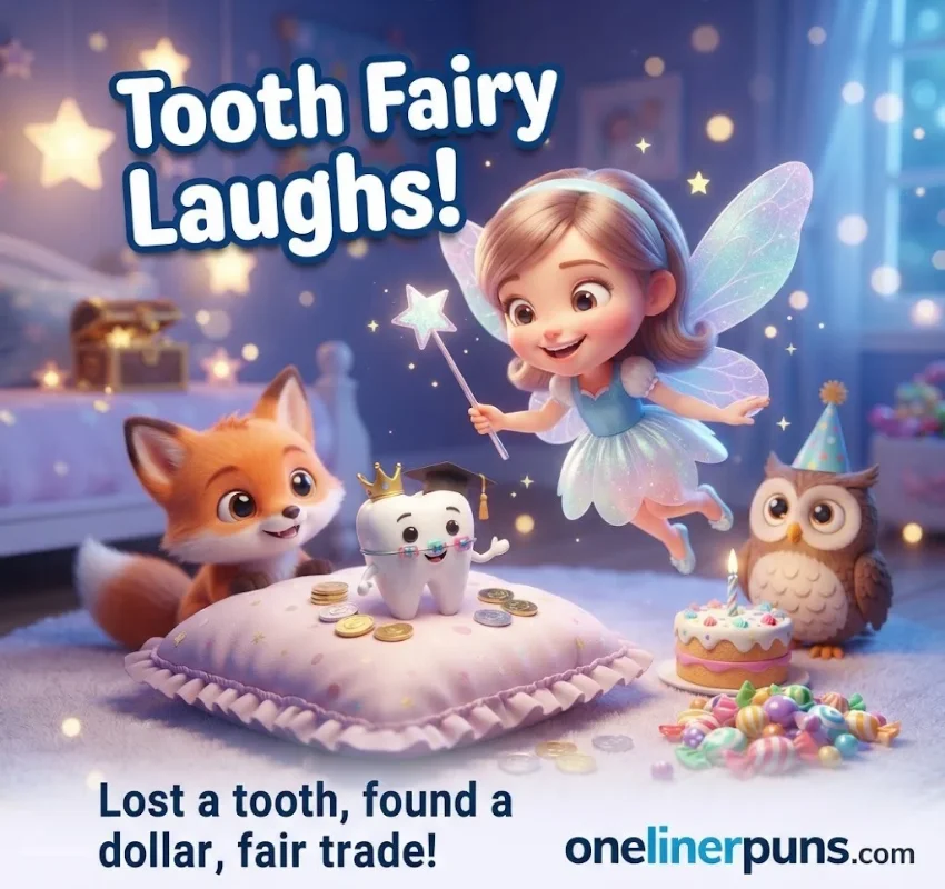 Tooth Puns for Kids and Adults (50 Puns)
